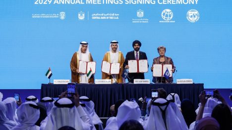 UAE Signs Agreement to Host 2029 World Bank Group and IMF Annual Meetings in Abu Dhabi